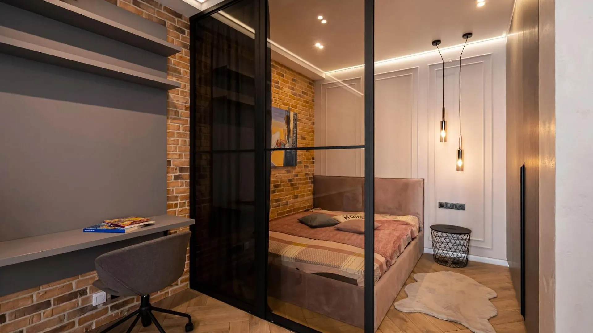 Apartment New England Ecoloft Studios Kyiv Ukraine