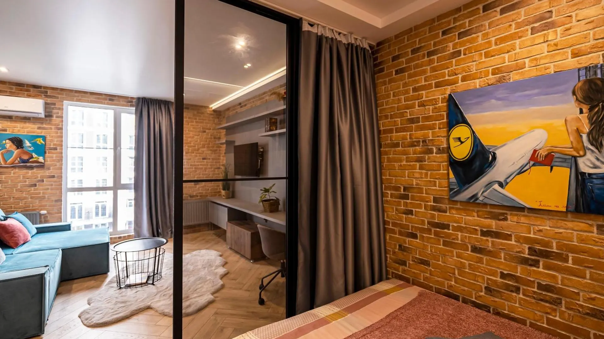 Apartment New England Ecoloft Studios Kyiv Ukraine